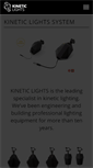 Mobile Screenshot of kinetic-lights.com